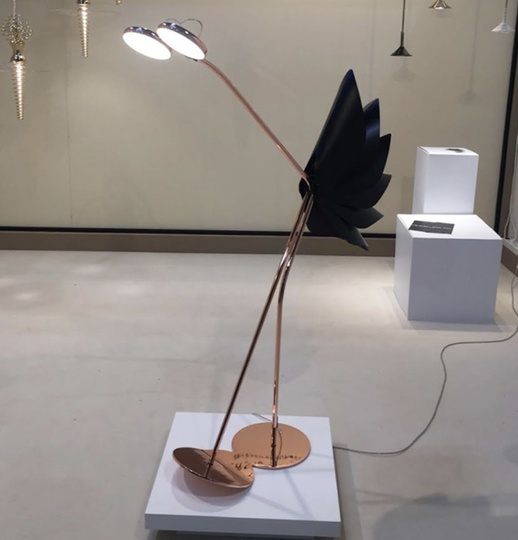 Напольный светильник стилизованный под птицу STRUTS, LED, 10 Вт