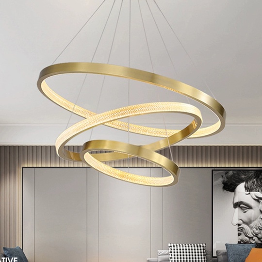 Люстра подвесная, медь, ПММА, MOOSE 100*80*60 металл, LED.