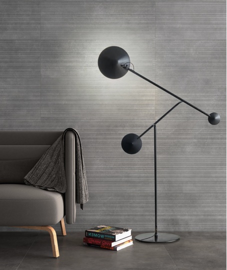 Напольный светильник черный CINETIQUE LIGNE ROSET, LED, 12 Вт