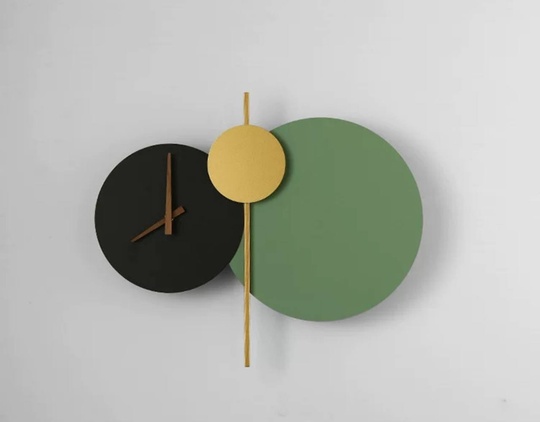 Настенный светильник, Бра, FRANKLIN 40*48, зеленый, черный, золотой, металл, LED.