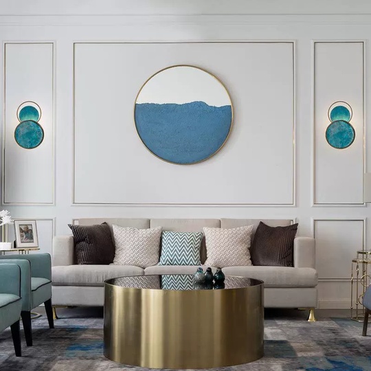 Настенный светильник CORY, Бра 26*42, бронза, металл, LED.