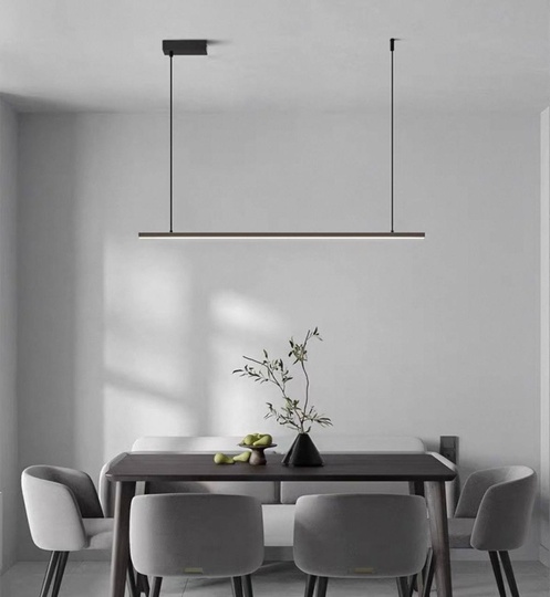 Люстра черная Lumis, металл, 160*200 см, светодиодная, LED