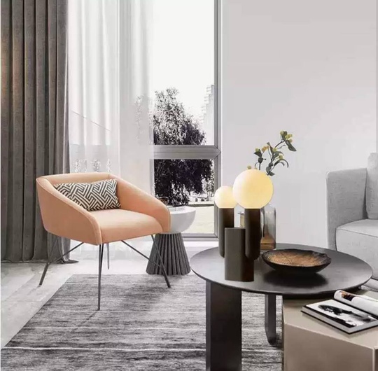 Настольная лампа DERRA 18*53, черный, смола