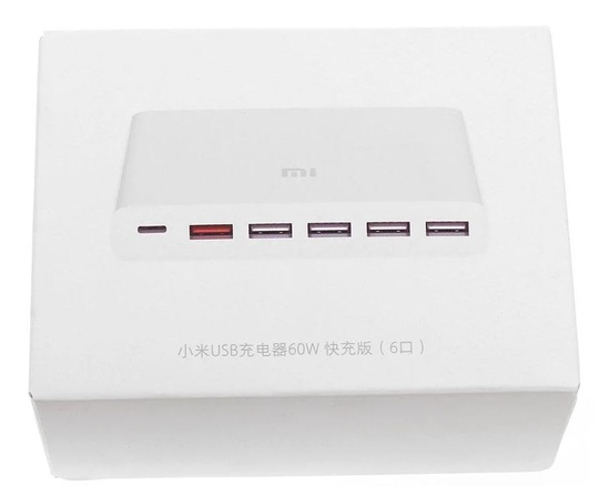 Сетевое зарядное устройство Xiaomi Millet USB 60W Fast Charger