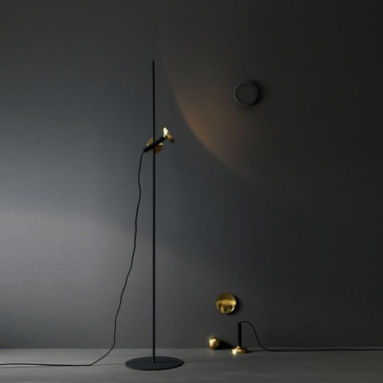 Напольный светильник черный Right, LED, 10 Вт