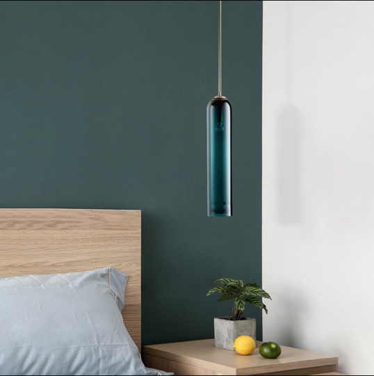 Подвесной светильник с зеленым плафоном купить с доставкой из Китая