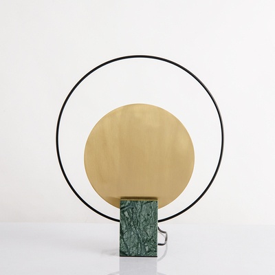 Лампа настольная золото Nordic Mangle, 41*47 см, LED, металл