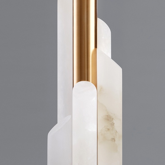 Настольная лампа золотая, 36*65 см, Ritz Stalactite, E27