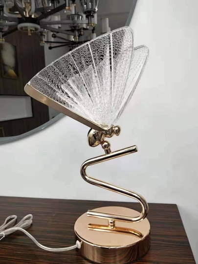 Настольная лампа бабочка BUTTERFLY, прозрачный