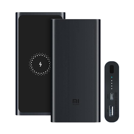 Внешний аккумулятор с поддержкой беспроводной зарядки Xiaomi 10000 mAh Mi Power Bank Youth Edition
