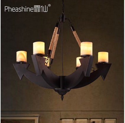 Люстра кованого железа