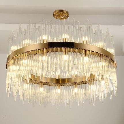 Люстра потолочная подвесная Gold