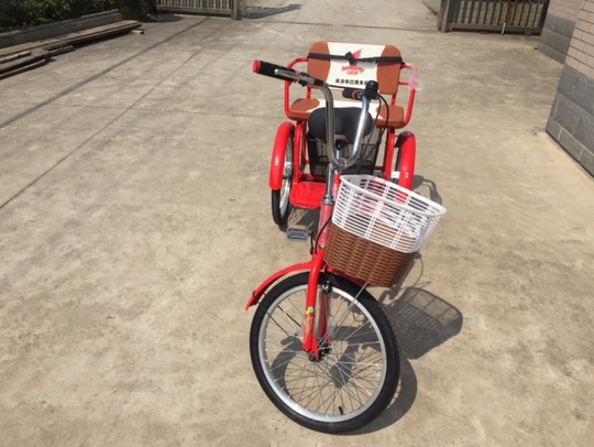 Велорикша Rickshaw китай 145*58*100 см, 2 место, максимальная нагрузка 150 кг, вес 50 кг