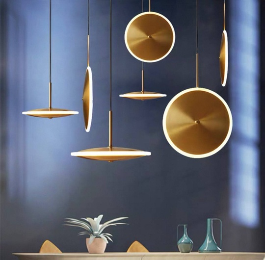 Светильник потолочный, золотой, Evoris, металл, 20*15 см, светодиодная, LED