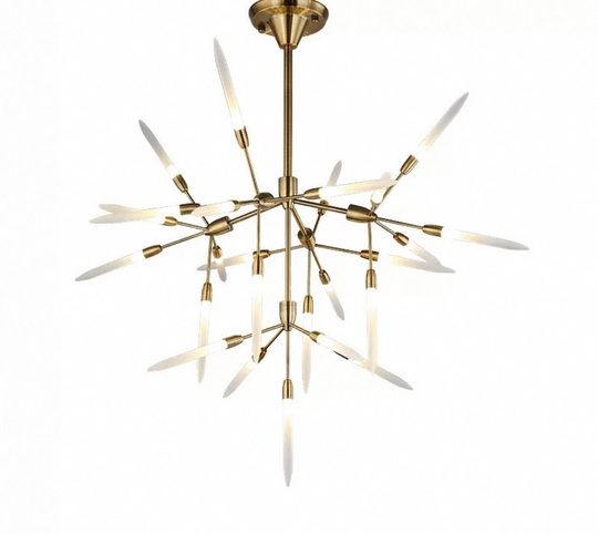 Подвесной светильник, медная, DEVIENT 60*100, стекло, металл, G4.