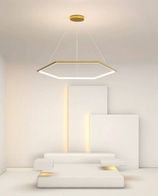 Люстра подвесная, медь, ПММА, OREO 60*120 металл, LED.