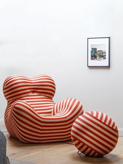 Кресло Serie Up красно-белое 92×96×91 см – комфорт для дома и офиса