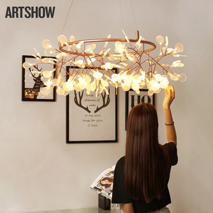 Дизайнерский люстра HERACLEUM, 106*35 см, led, железо