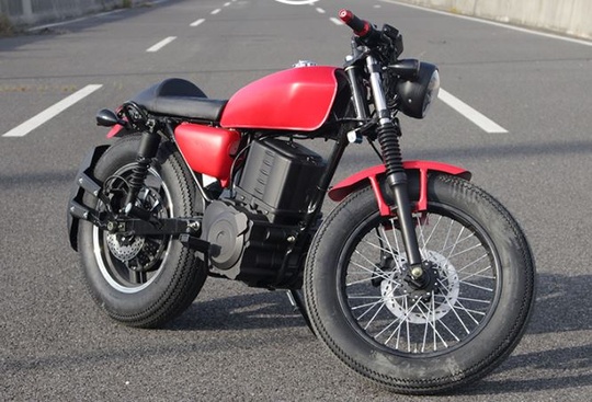 Электромотоцикл CG (Красный)