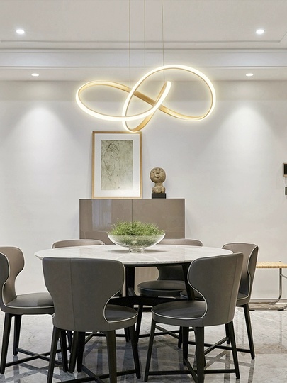 Люстра подвесная, золото, ПММА, JOSEPH GOLD 70*120, металл, LED