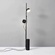 Торшер черный Elypta, 22*136 см, LED, металл, 7 Вт