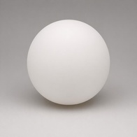 Плафон для торшера NIM, 25 см, белый матовый, стекло