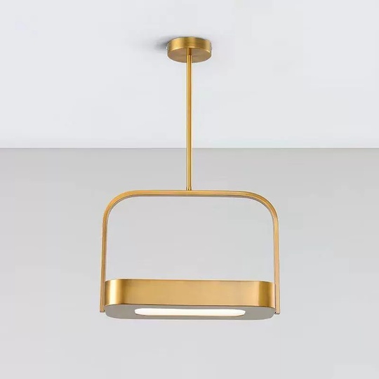 Люстра медная Elexor, металл, 30*27 см, светодиодная, LED