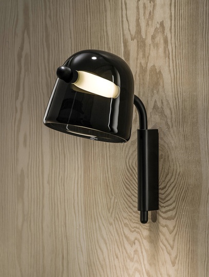 Настенный светильник черный. 20*28*35 см. Mona Wall Small - топ бра, LED, 12 Вт