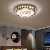 Потолочный светильник, хром, кристалл, MINDY 50*20 металл, LED.