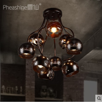 Дизайнерские светильник белый Alvaris, 60*63 см, led, e14, железо, стекло, современный, белый