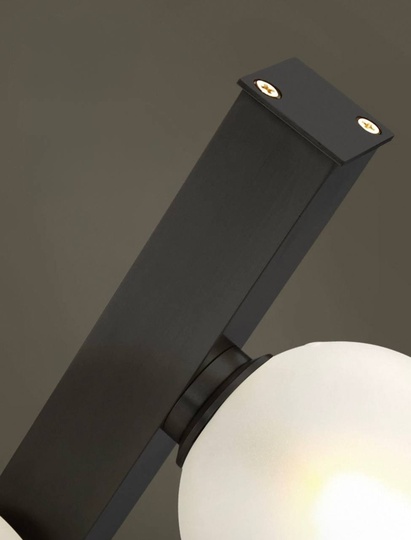 Люстра черная Zentronix, металл, 95*60 см, G9