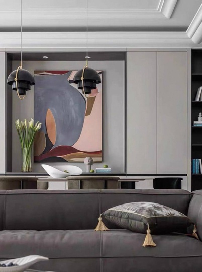 Светильник черный Ovelyn, металл, 28*31 см, Е27