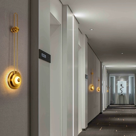 Настенный светильник, Бра HERRY 25*105, бронза, металл, LED.