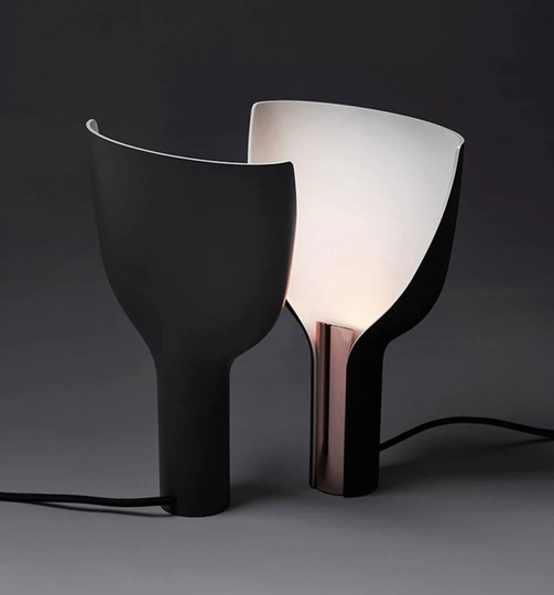 Настольная лампа XILU 22*34, смола, черный, белый