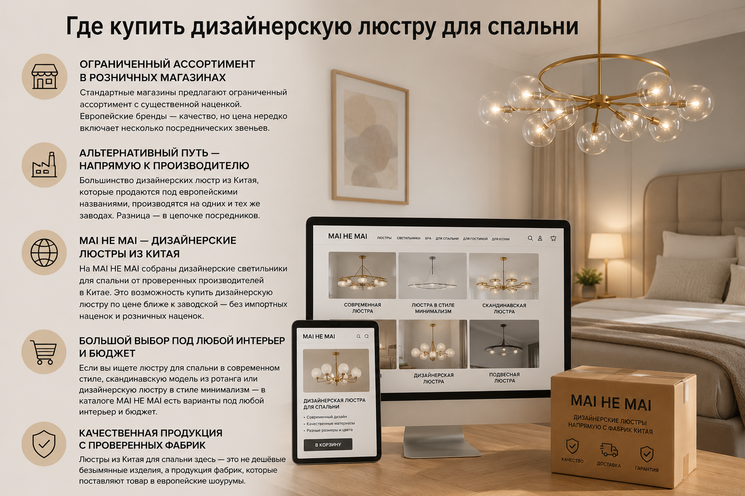 Как выбрать люстру для спальни: размер, стиль, свет и советы дизайнера