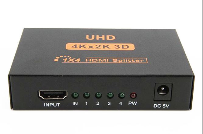 Разветвитель hdmi сигнала 1 вход 4 выхода dd414a vcom